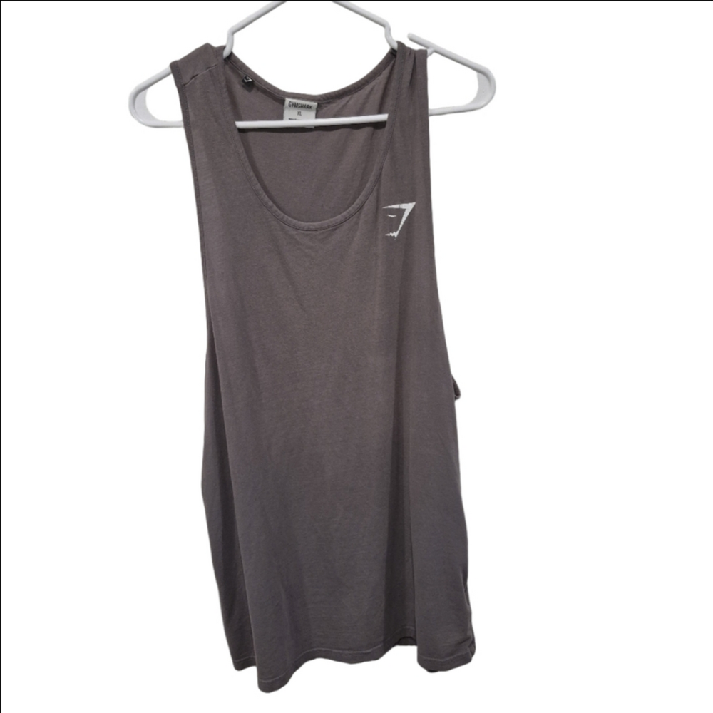 Gymshark Charcoal Muscle Tank Top